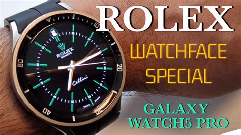 galaxy watch 5 rolex|Galaxy Watch 5 custom watch faces.